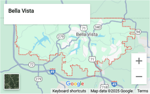 A screenshot of a map.