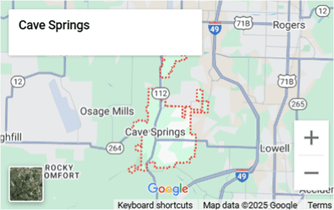 A screenshot of a map.