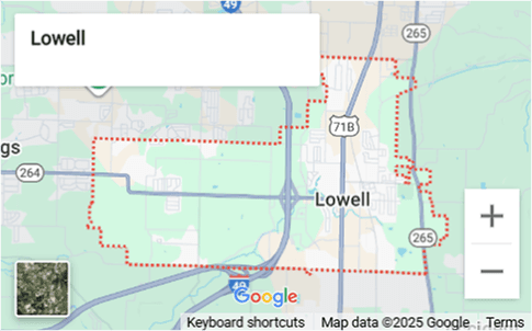 A screenshot of a map.