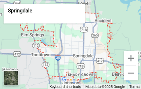 A screenshot of a map.